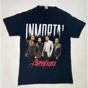 Inmortal Aventura Tour 2020 Graphic T-shirt Women Small Black Short Sleeve Music